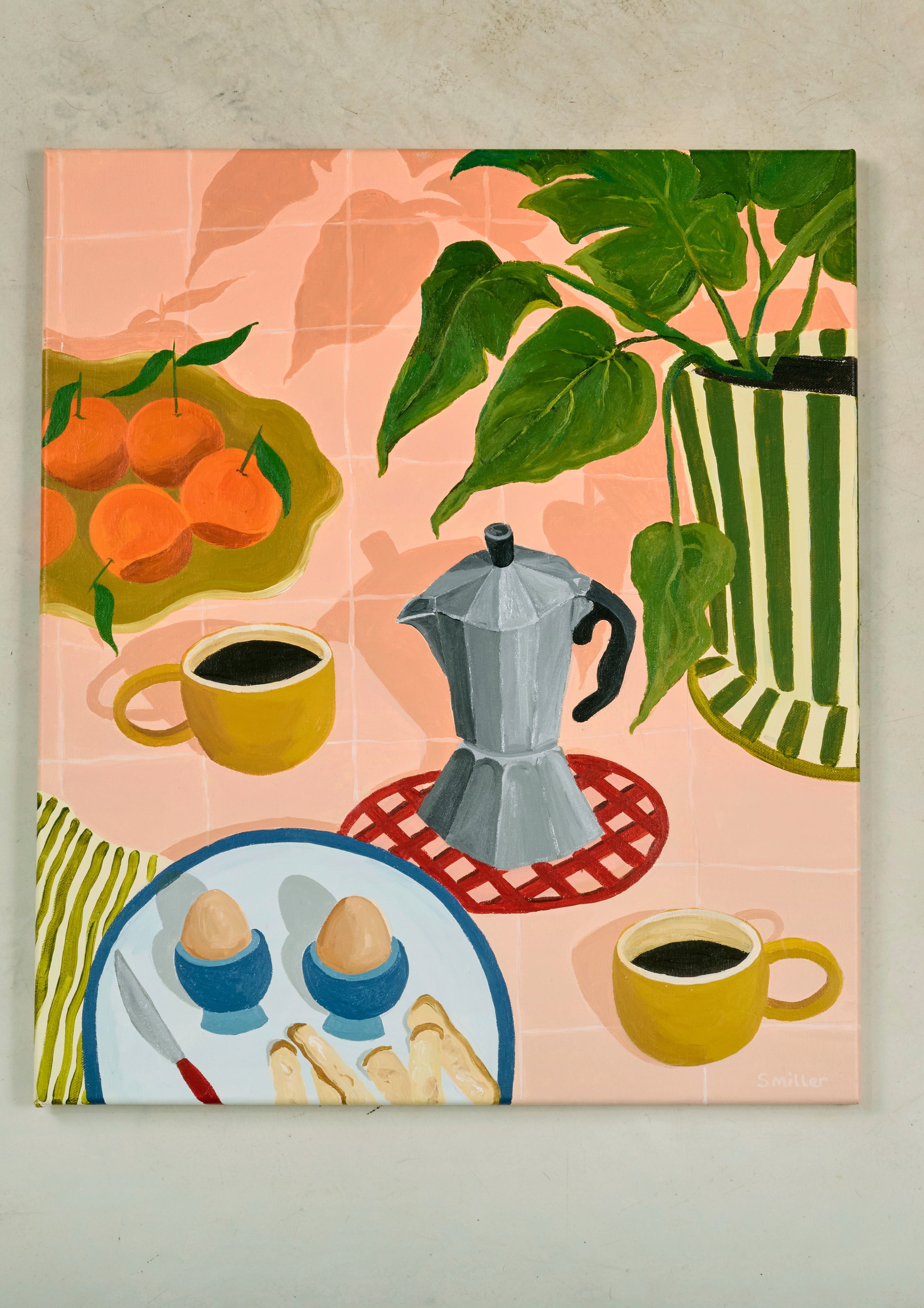 Sunday Morning Original Painting