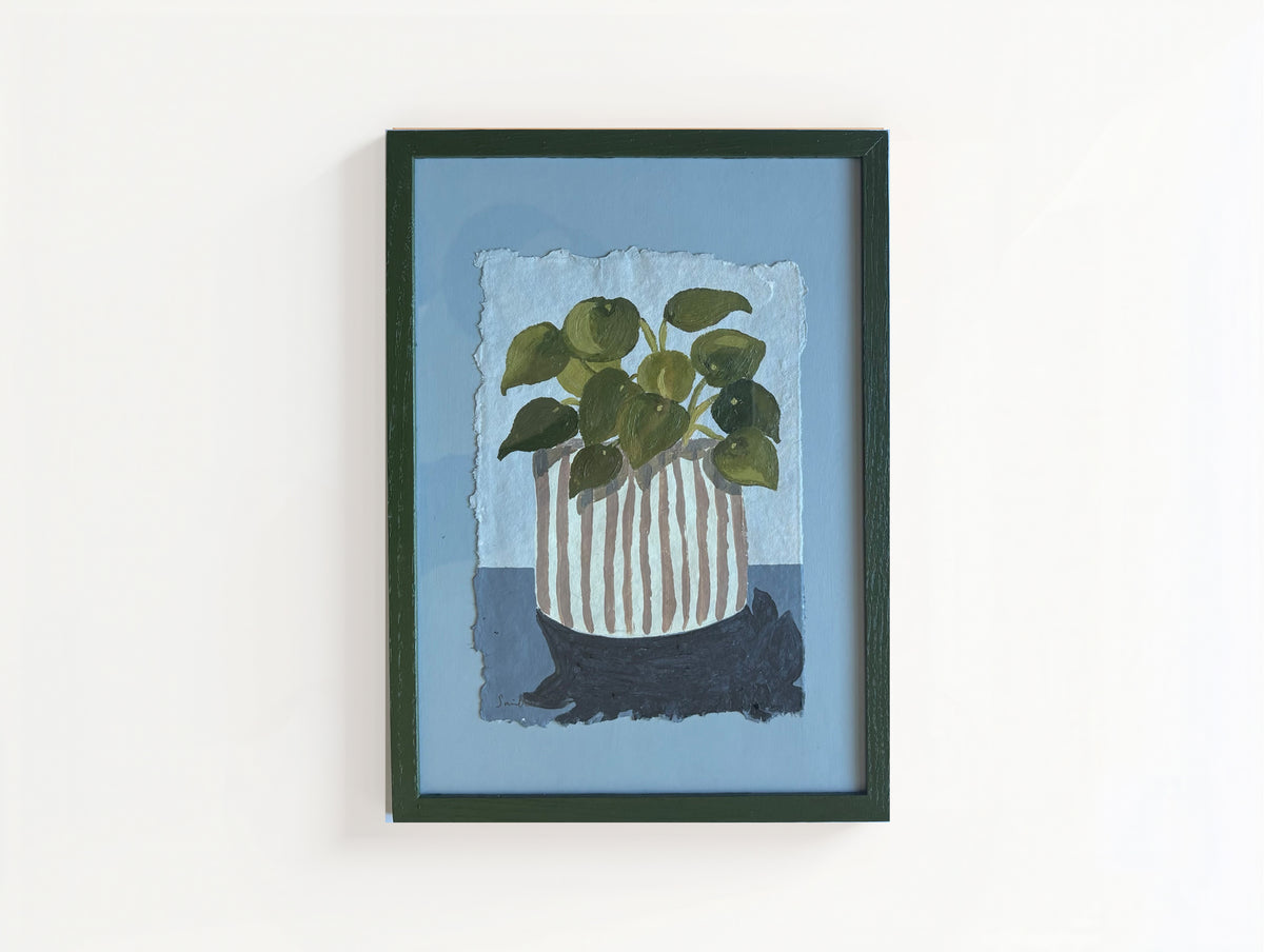 Little money plant original painting