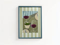 Red wine and Olives Original Painting